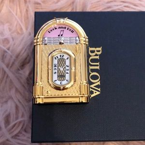 Bulova miniature clock